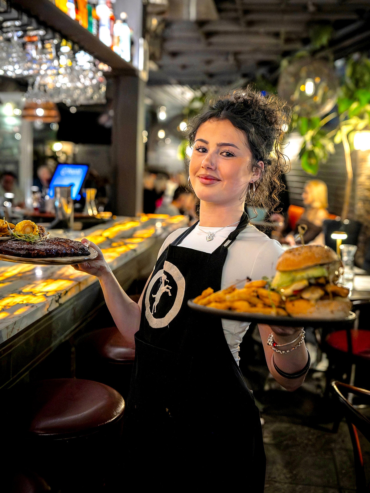 Friendly service at Goat House Restaurant in Elsternwick